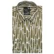 Print Green Shirt : Party