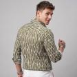 Print Green Shirt : Party