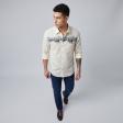 Combination Cream Shirt : Ditto