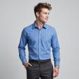 Stripes Light Blue Shirt : Business