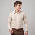 Stripes Fawn Shirt : Business