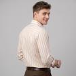 Stripes Fawn Shirt : Business