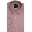 Stripes Brown Shirt : Business