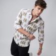 Print Light Green Shirt : Ditto