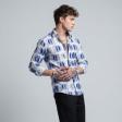 Print Navy Blue Shirt : Ditto