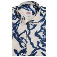 Print Blue Shirt : Ditto