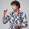 Print Blue Shirt : Ditto