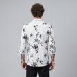 Print Green Shirt : Party