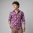 Print Green Shirt : Party