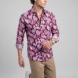 Print Green Shirt : Party