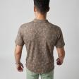 Print Brown T-shirt : Regular