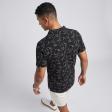 Print Black T-shirt : Regular