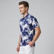 Print Dark Blue T-shirt : Regular