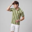 Stripes Green T-shirt : Regular