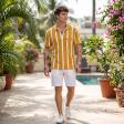 Stripes Mustard T-shirt : Regular