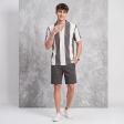 Stripes Gray T-shirt : Regular