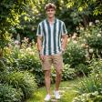 Stripes Green T-shirt : Regular