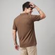 Selfdesign Brown T-shirt : Regular