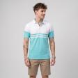 Combination Aqua Blue T-shirt : Regular