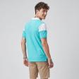 Combination Aqua Blue T-shirt : Regular