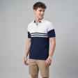 Combination Navy Blue T-shirt : Regular