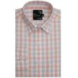 Checks Peach Shirt : Business
