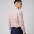 Checks Peach Shirt : Business