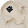 Self Design Fawn Shirt : Business