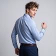Self Design Blue Shirt : Business