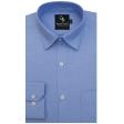 Self Design Dark Blue Shirt : Business