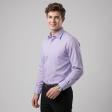 Self Design Light Mauve Shirt : Business