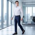Checks Blue Shirt : Business