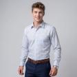 Checks Blue Shirt : Business