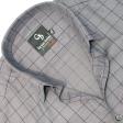 Checks Light Gray Shirt : Business