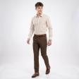 Checks Fawn Shirt : Business