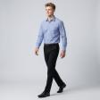 Stripes Blue Shirt : Business