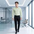 Stripes Green Shirt : Business