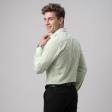 Stripes Green Shirt : Business