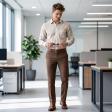 Stripes Fawn Shirt : Business