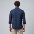 Checks Navy Blue Shirt : Ditto