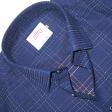 Checks Navy Blue Shirt : Ditto