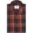 Checks Rust Shirt : Ditto