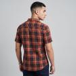 Checks Rust Shirt : Ditto