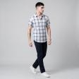 Checks Navy Blue Shirt : Ditto