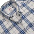 Checks Navy Blue Shirt : Ditto