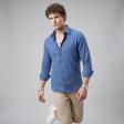 Checks Navy Blue Shirt : Ditto