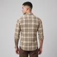 Checks Fawn Shirt : Ditto
