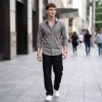 Self Design Gray Shirt : Ditto