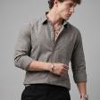 Self Design Gray Shirt : Ditto