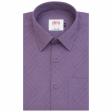 Self Design Purple Shirt : Ditto